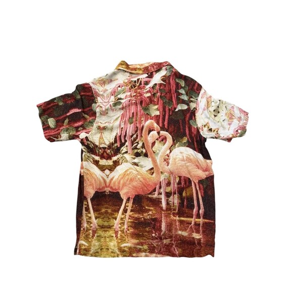 Golf Wang x Tyler The Creator Flamingo Button Up | Sz: L - Picture 2 of 3